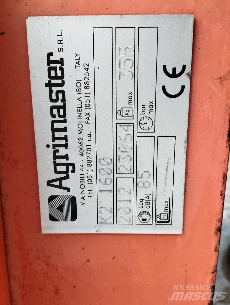 Agrimaster K2 1600 Stroje na sklizeň pícnin-příslušenství
