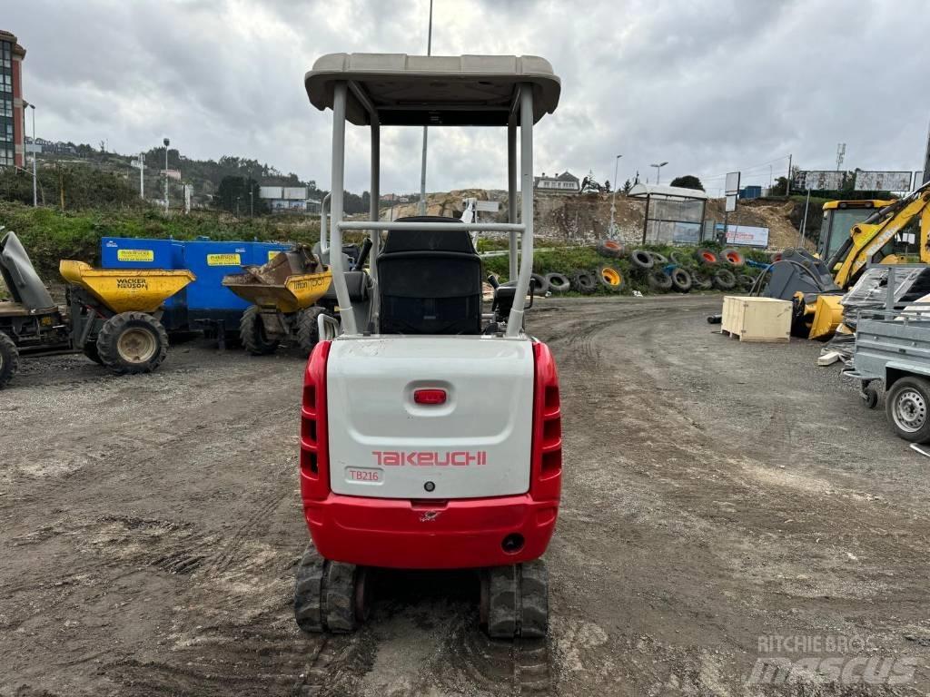 Takeuchi TB 216 Mini rýpadla < 7t