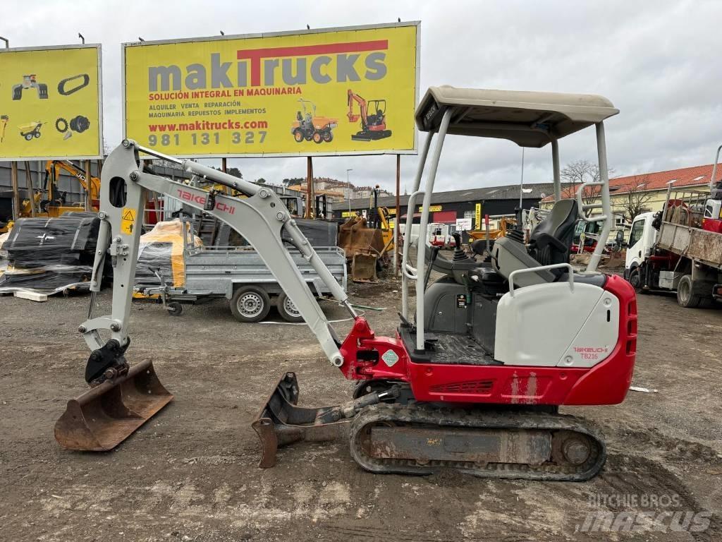 Takeuchi TB 216 Mini rýpadla < 7t