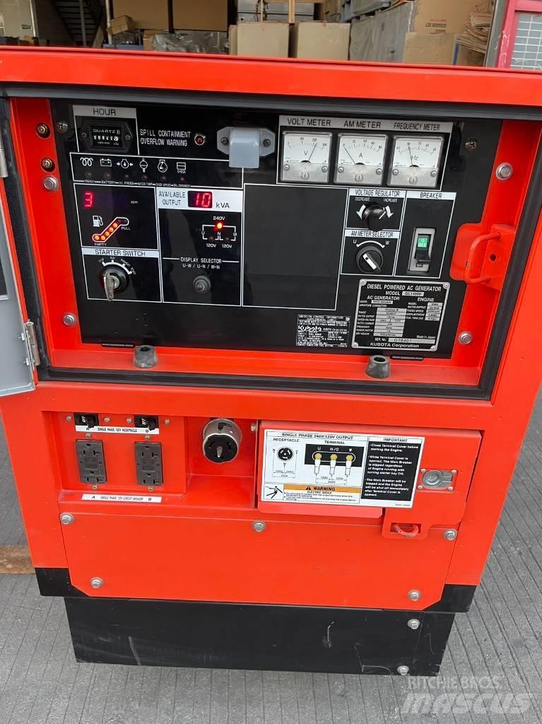 Kubota 12KVA Naftové generátory