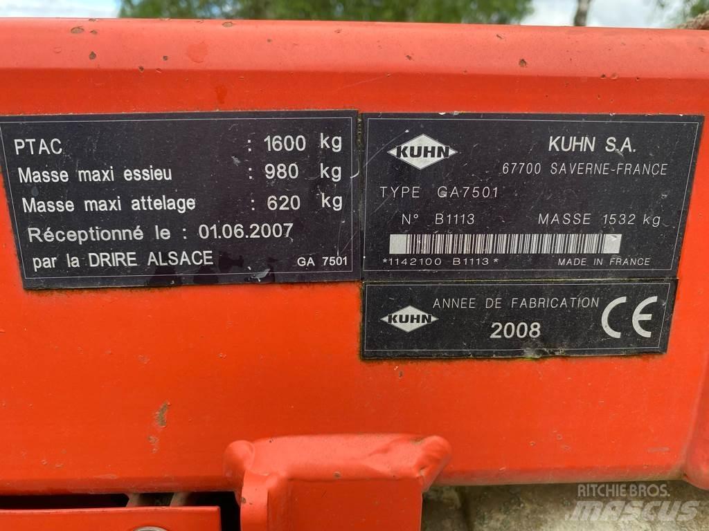 Kuhn GA 7501 Řádkovače