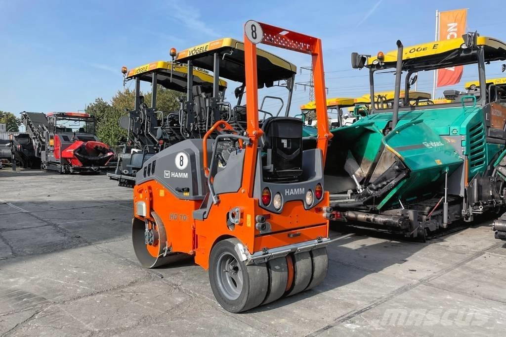 Hamm HD 10 VT Kombinované válce