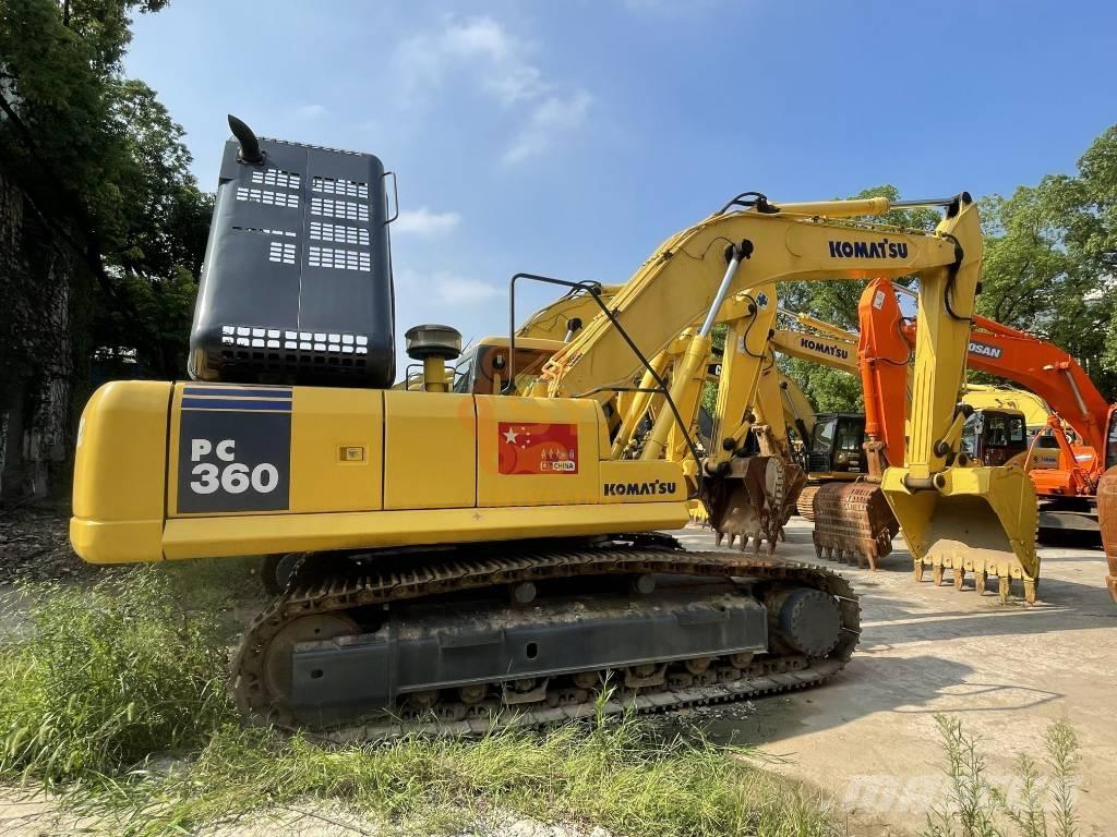 Komatsu PC 360-7 Pásová rýpadla