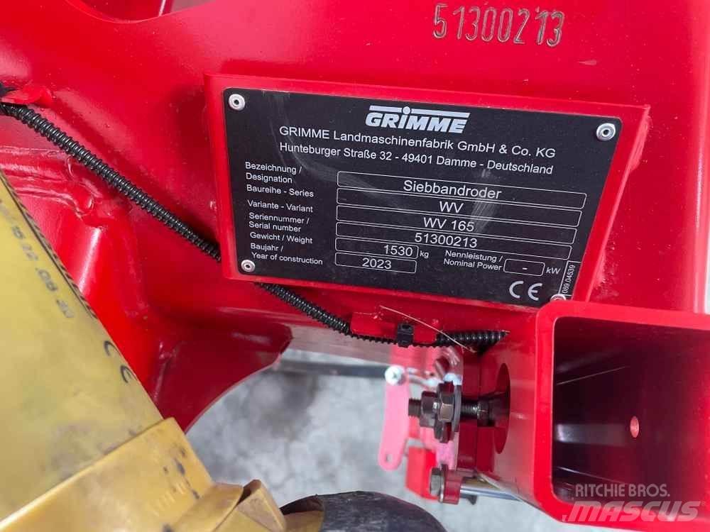 Grimme WV 165 Další
