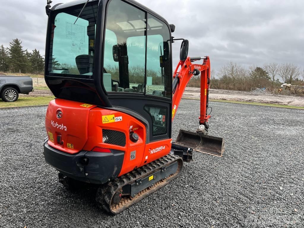 Kubota KX 019-4 Mini rýpadla < 7t
