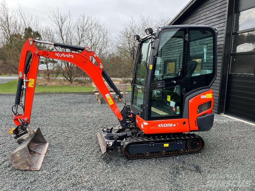 Kubota KX 019-4 Mini rýpadla < 7t