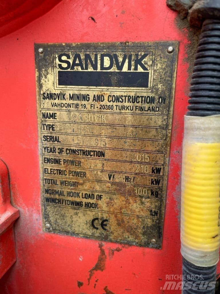 Sandvik LH 410 Podzemní nakladače
