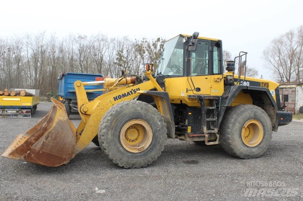 Komatsu WA 380-6 Kolové nakladače