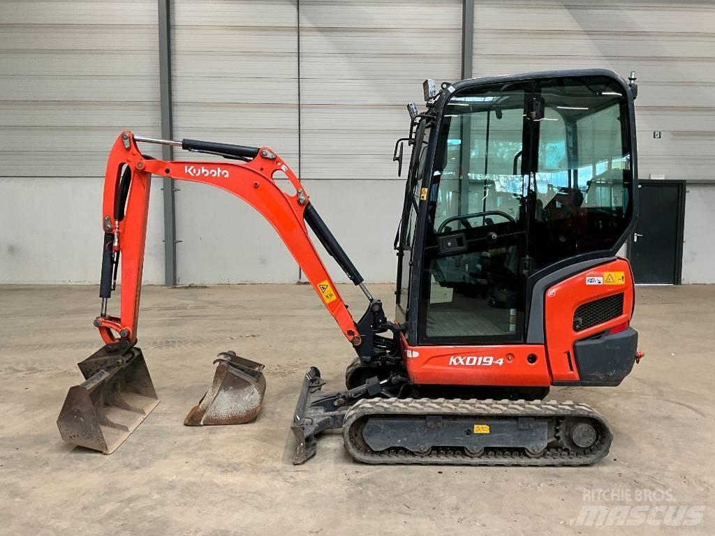 Kubota KX 019-4 Mini rýpadla < 7t
