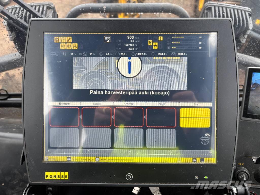 Ponsse Scorpion 8W Harvestory