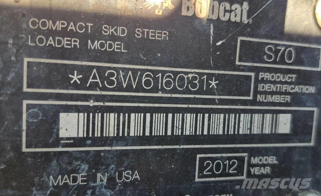 Bobcat S 70 Smykem řízené nakladače