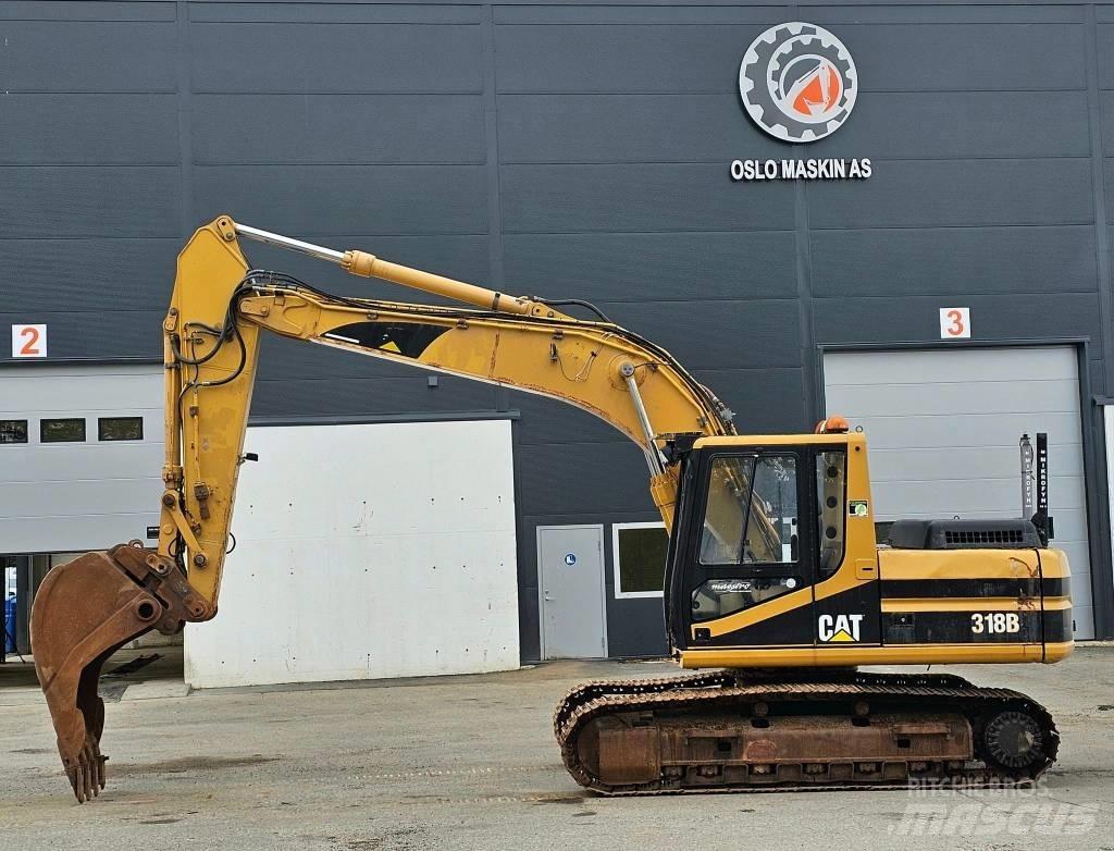 CAT 318 B L Pásová rýpadla