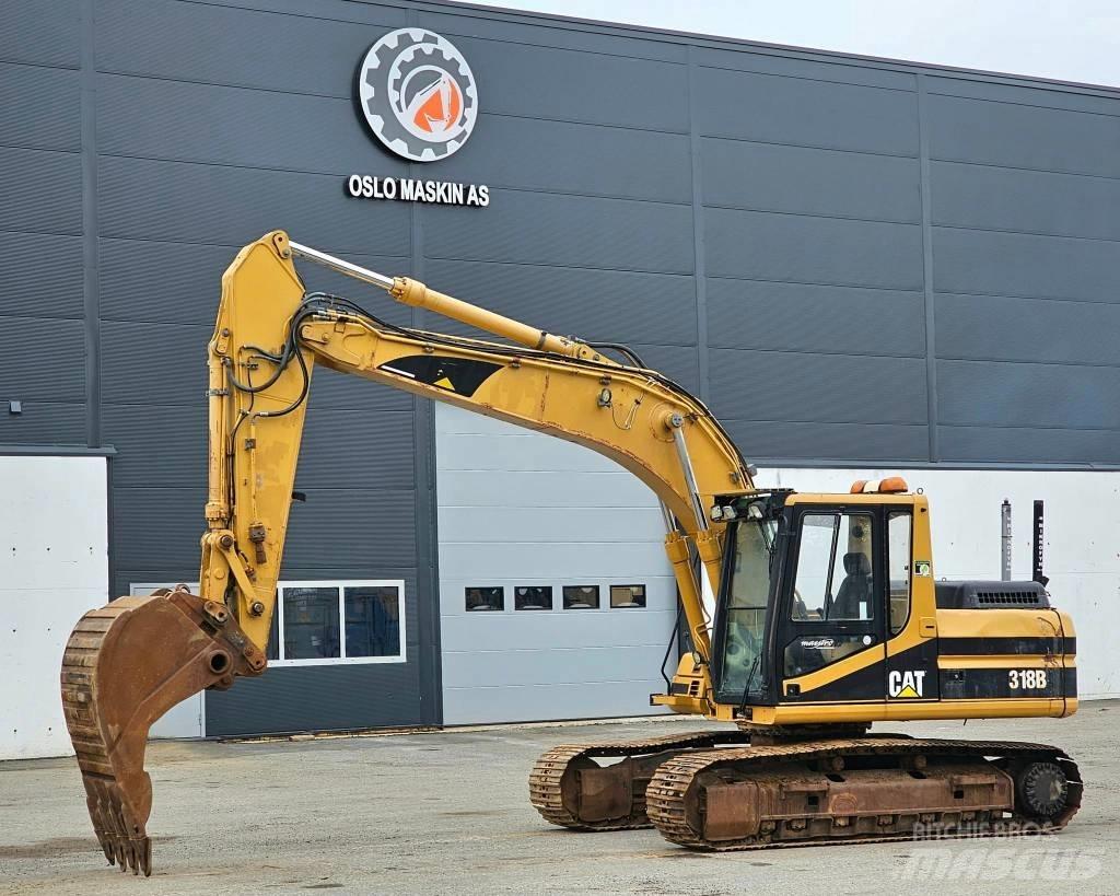 CAT 318 B L Pásová rýpadla