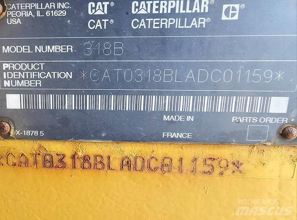 CAT 318 B L Pásová rýpadla