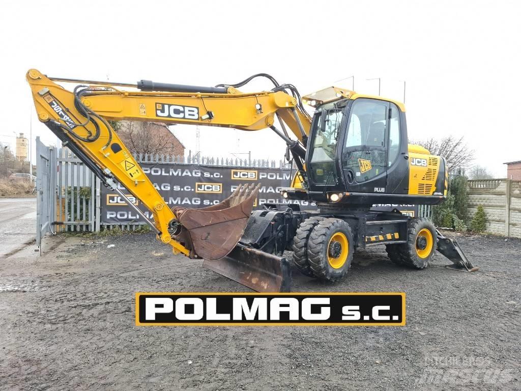 JCB JS 145 W Kolová rýpadla