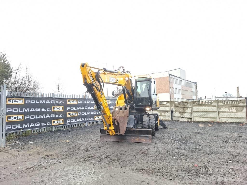 JCB JS 145 W Kolová rýpadla