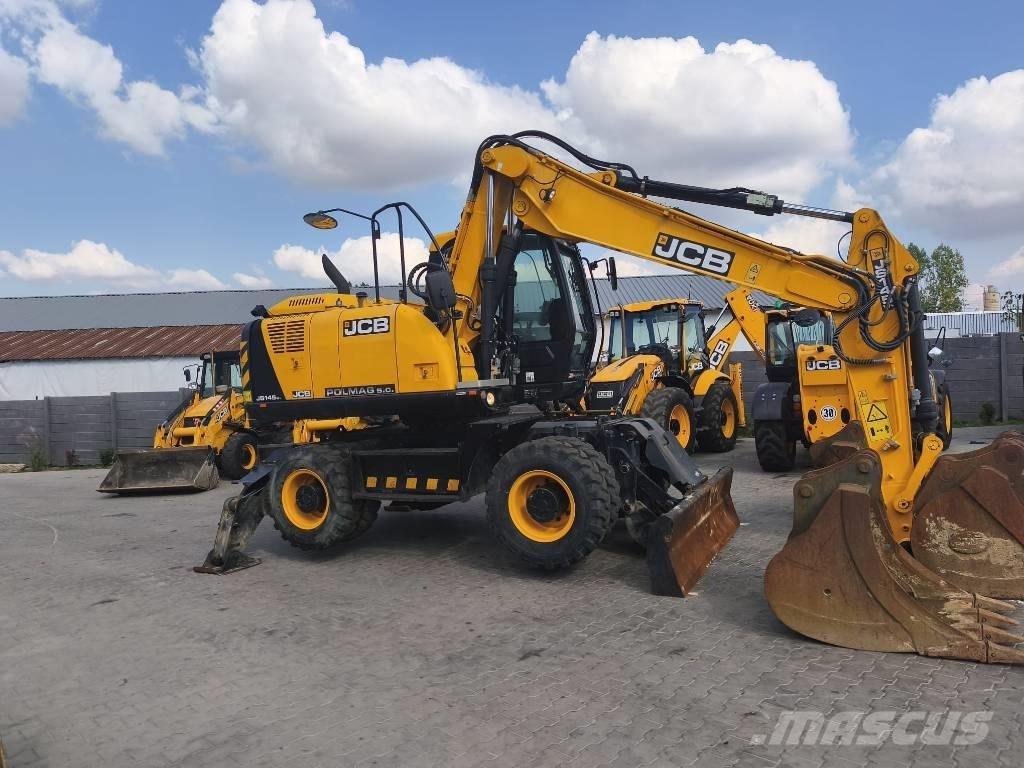 JCB JS 145 W Kolová rýpadla