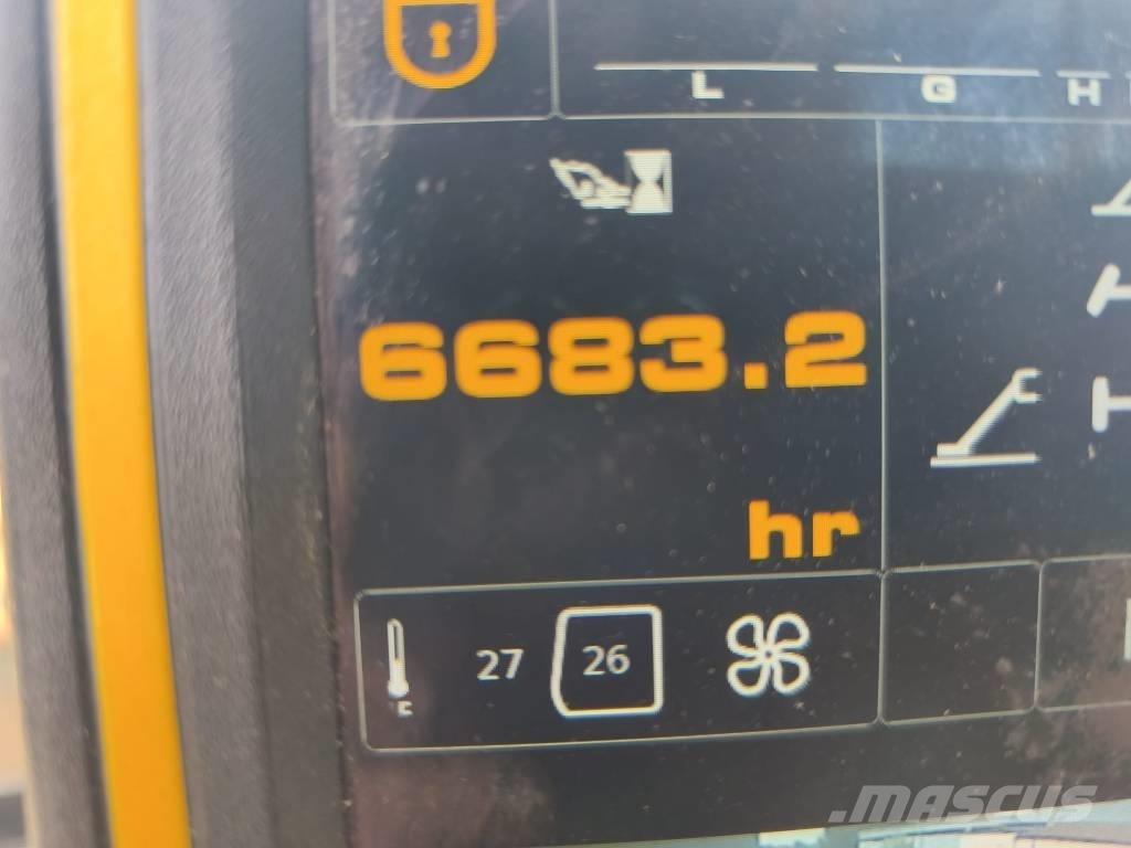 JCB JS 145 W Kolová rýpadla