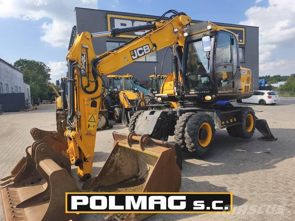 JCB JS 145 W Kolová rýpadla