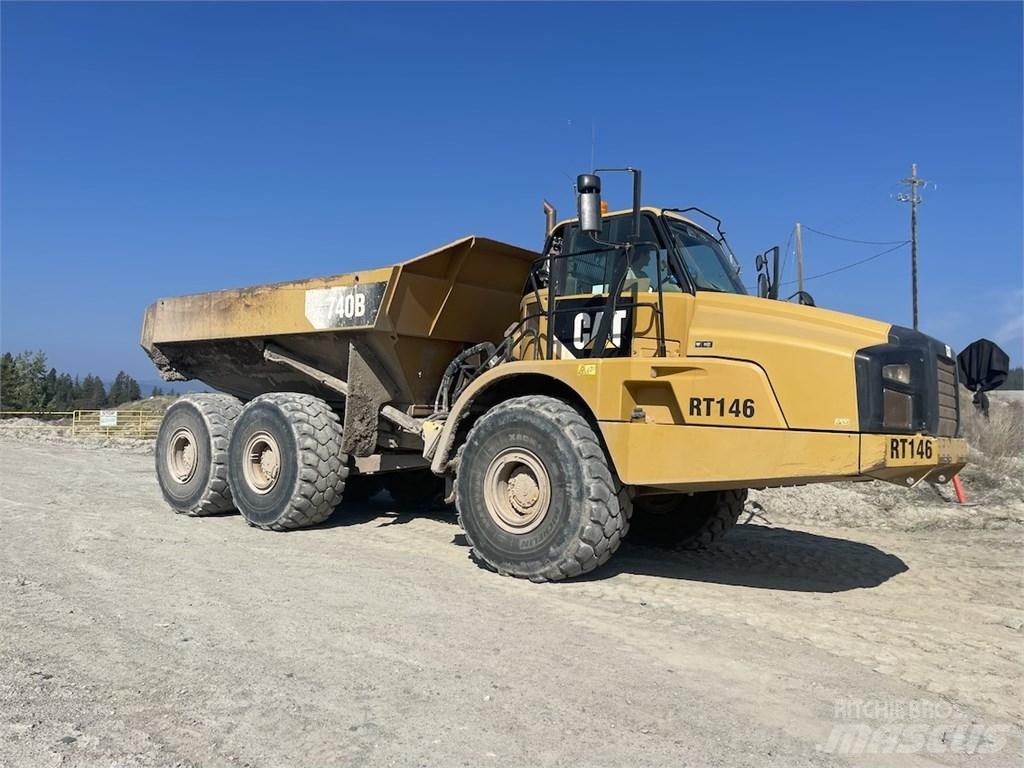 CAT 740B Kloubové dempry