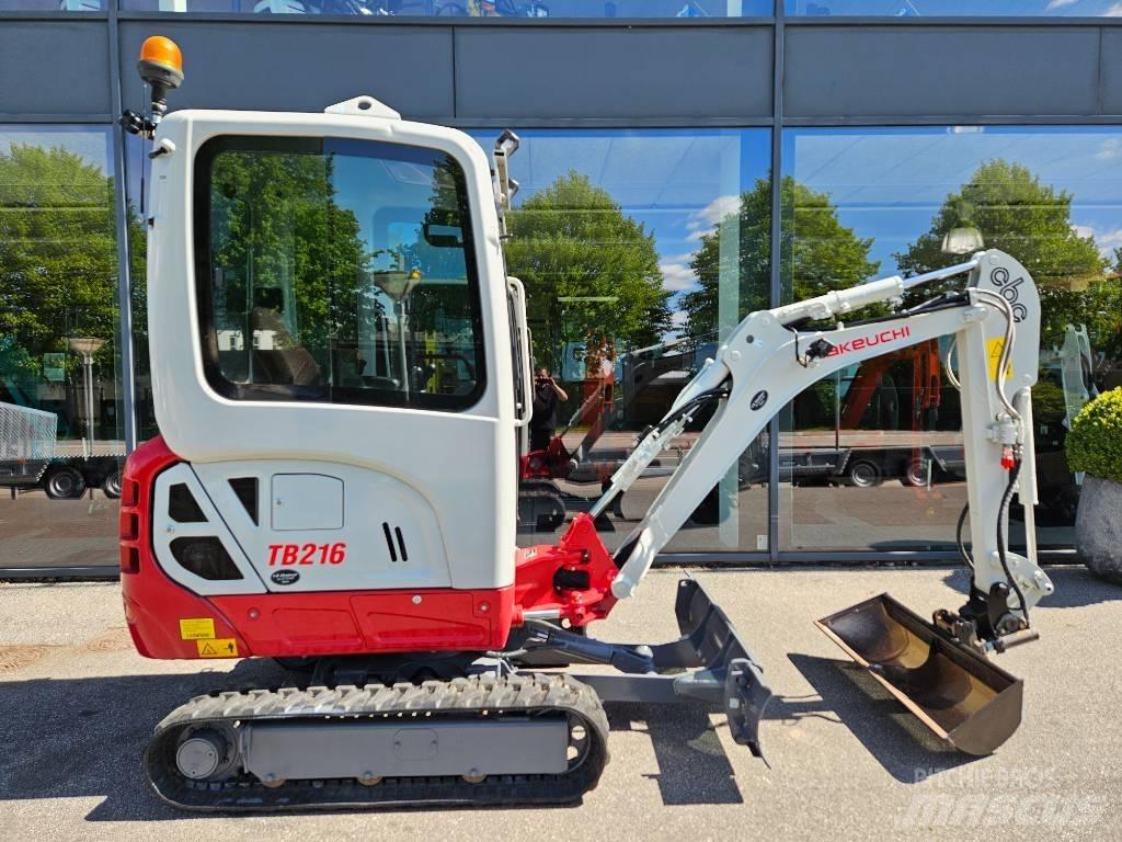 Takeuchi tb216 Mini rýpadla < 7t