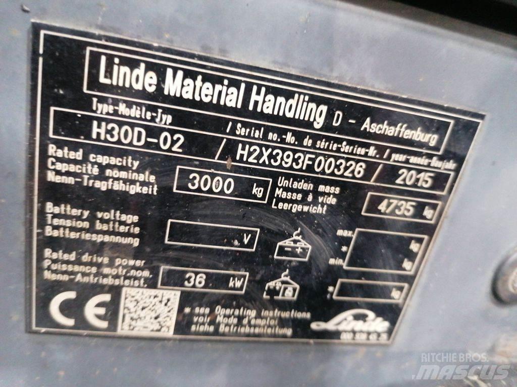 Linde H30D-02 Dieselové vozíky
