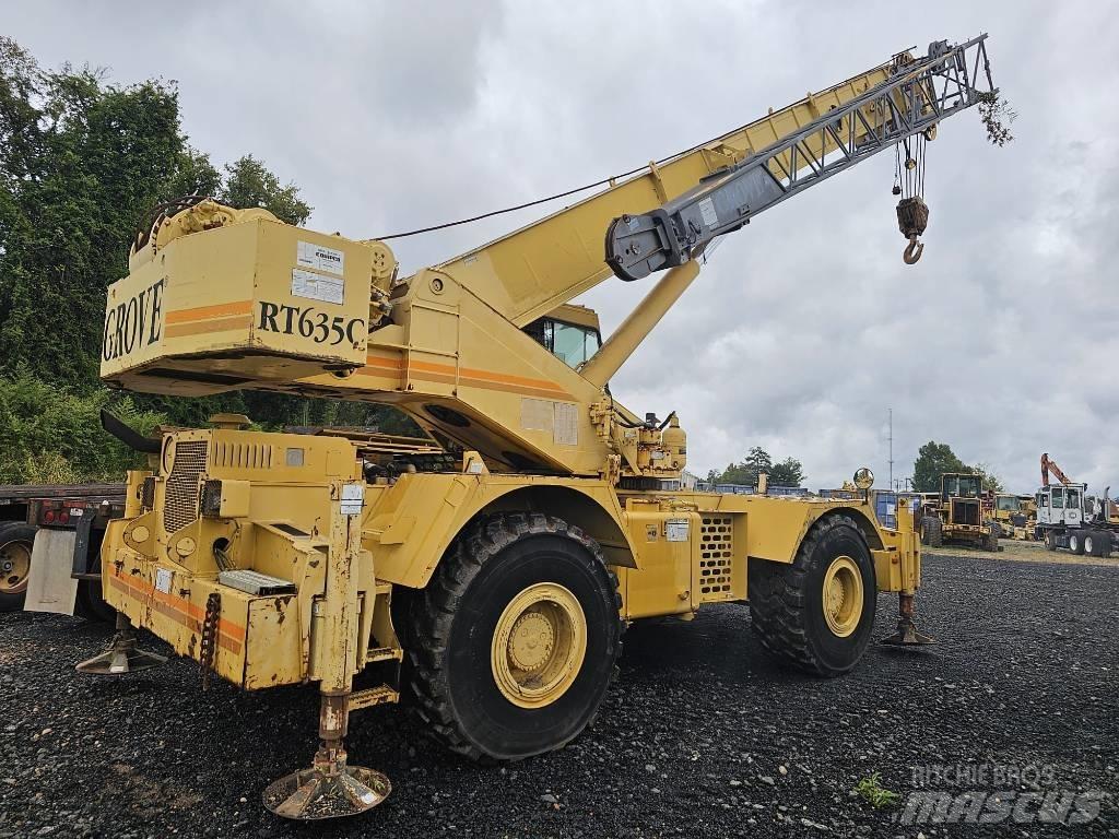 Grove RT 635 C Jeřáby pro těžký terén