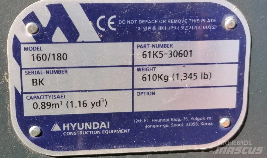 Hyundai 0.89m3_HX180 Lopaty