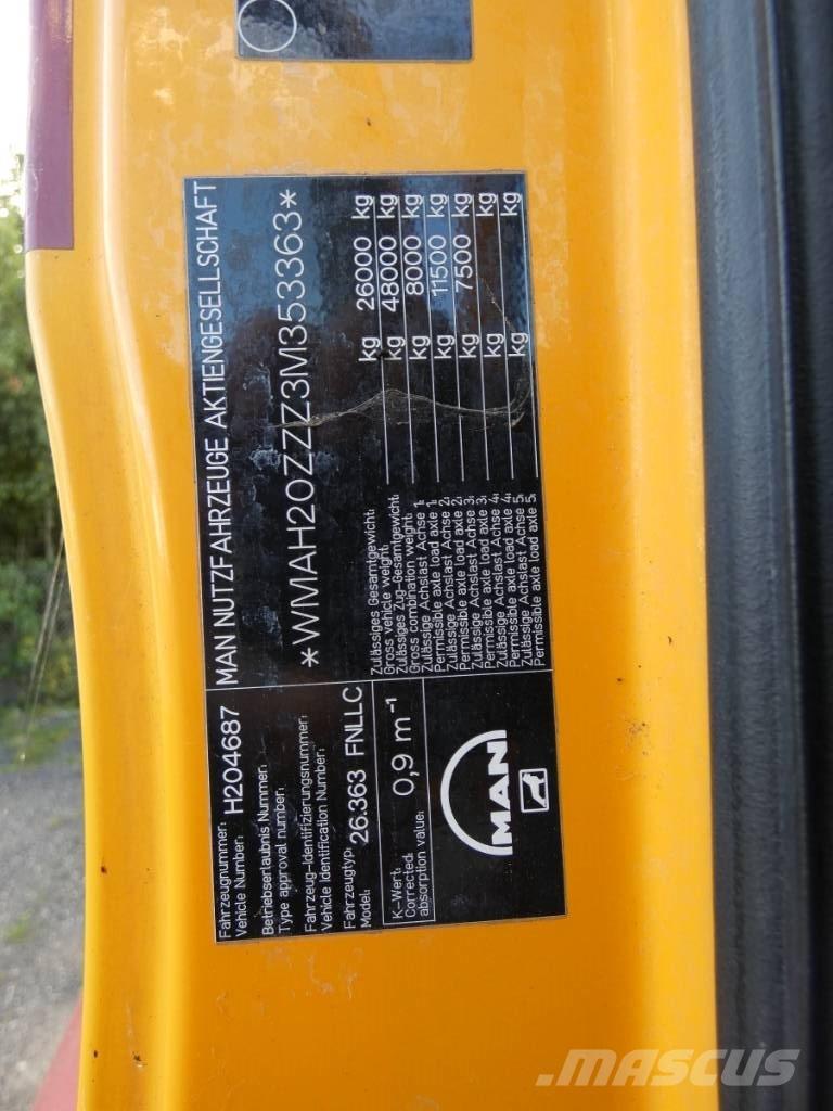 MAN TG 360A Nákladní vozy na přepravu automobilů