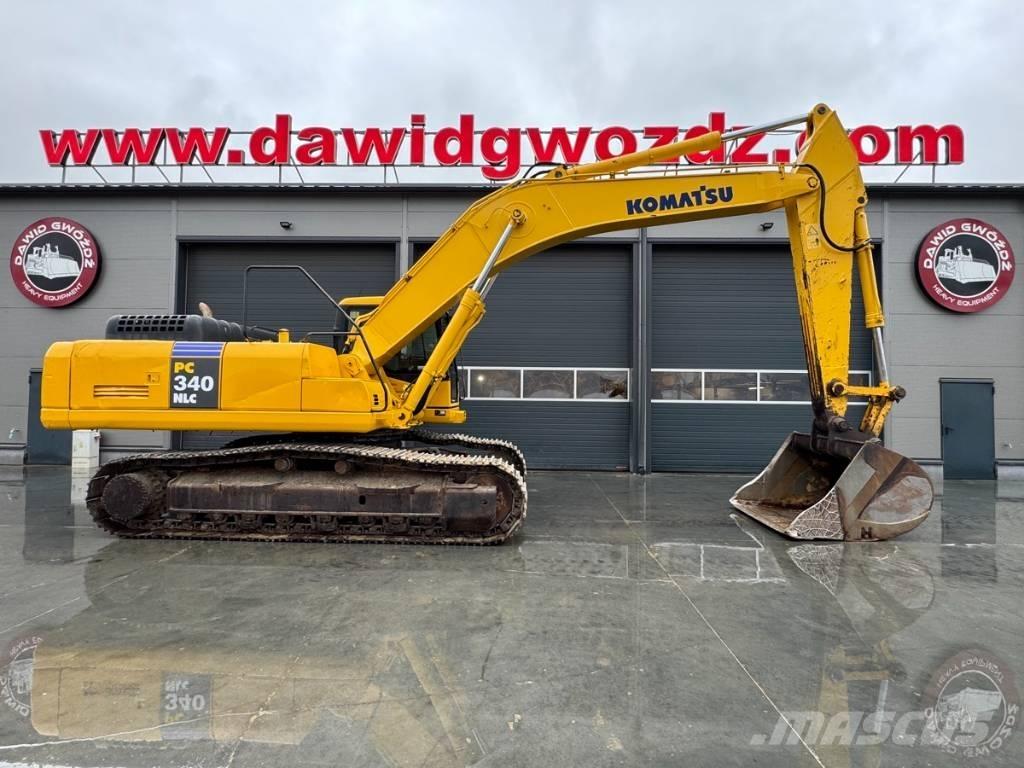 Komatsu PC340NLC-7EO Pásová rýpadla