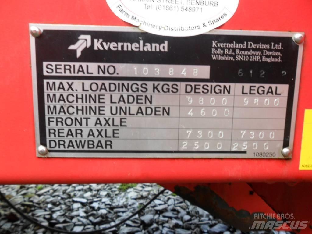 Kverneland KD612-2 Krmítka, krmné žlaby