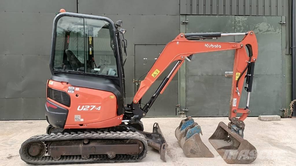 Kubota U 27-4 Mini rýpadla < 7t