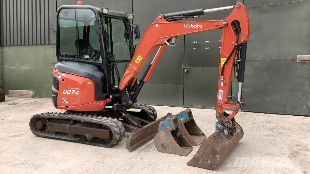 Kubota U 27-4 Mini rýpadla < 7t