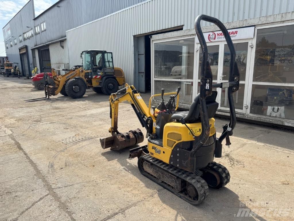 Yanmar SV08 (1D199) Mini rýpadla < 7t