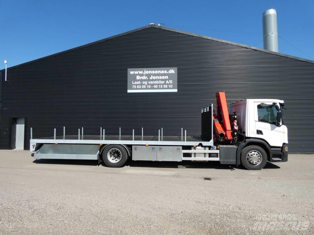 Scania p 220 Autojeřáby, hydraulické ruky