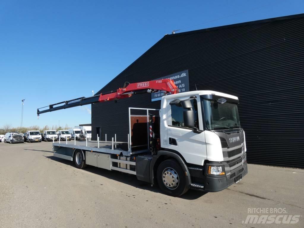 Scania p 220 Autojeřáby, hydraulické ruky