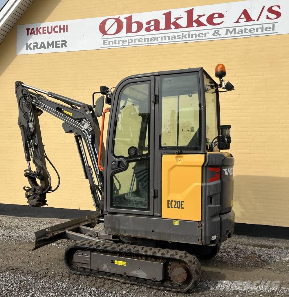 Volvo EC 20 E Mini rýpadla < 7t