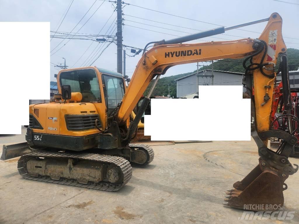 Hyundai Robex 55 Mini rýpadla < 7t