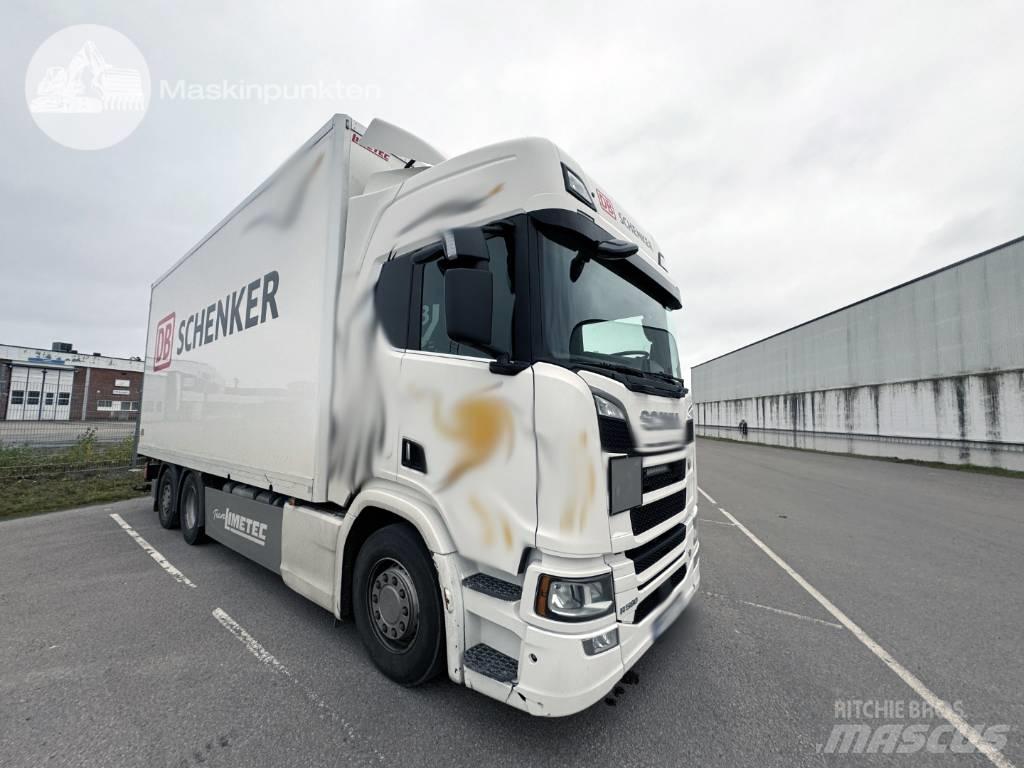 Scania R 580 Skříňová nástavba