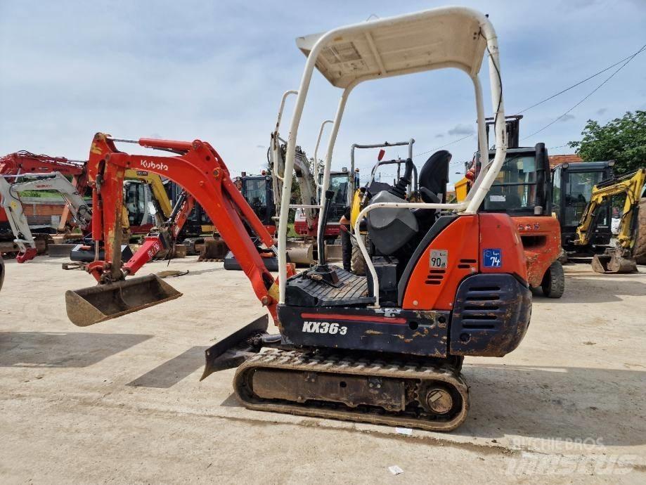 Kubota KX 36-3 Mini rýpadla < 7t