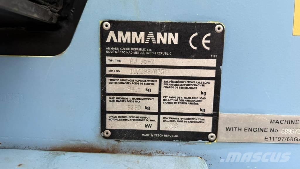 Ammann AV  95-2 Tandemové válce