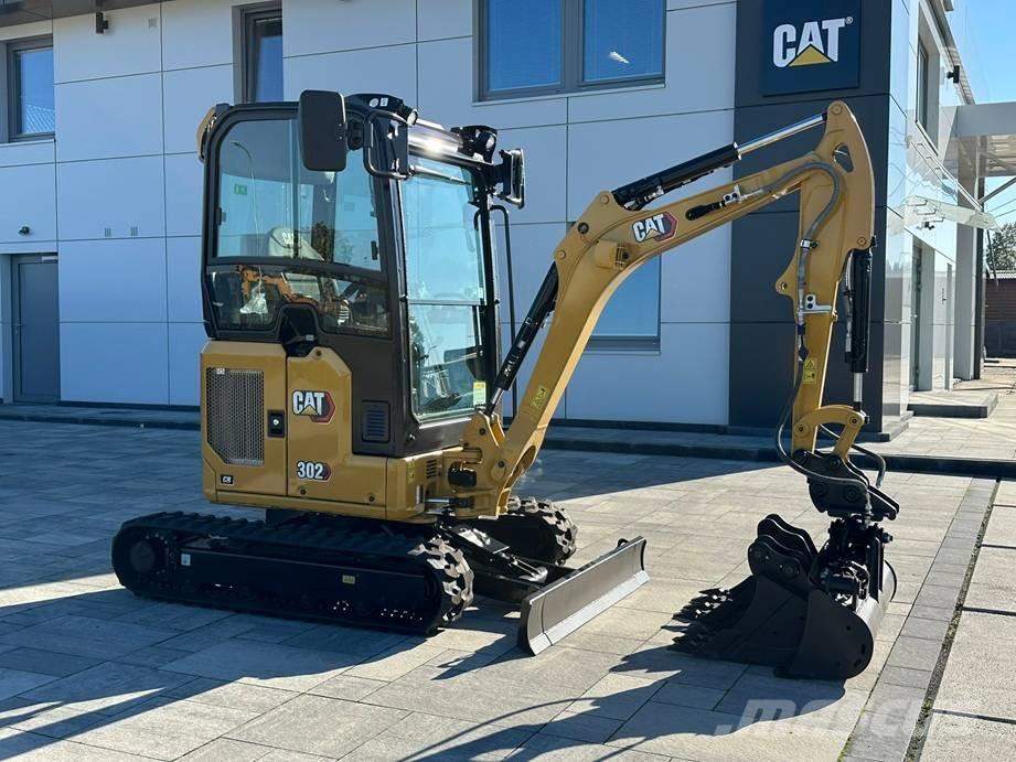 CAT 302 CR Mini rýpadla < 7t