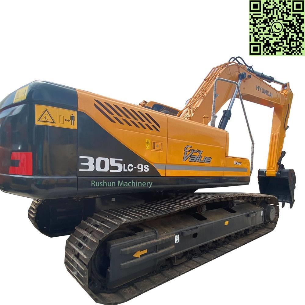 Hyundai R305LC-9S Pásová rýpadla
