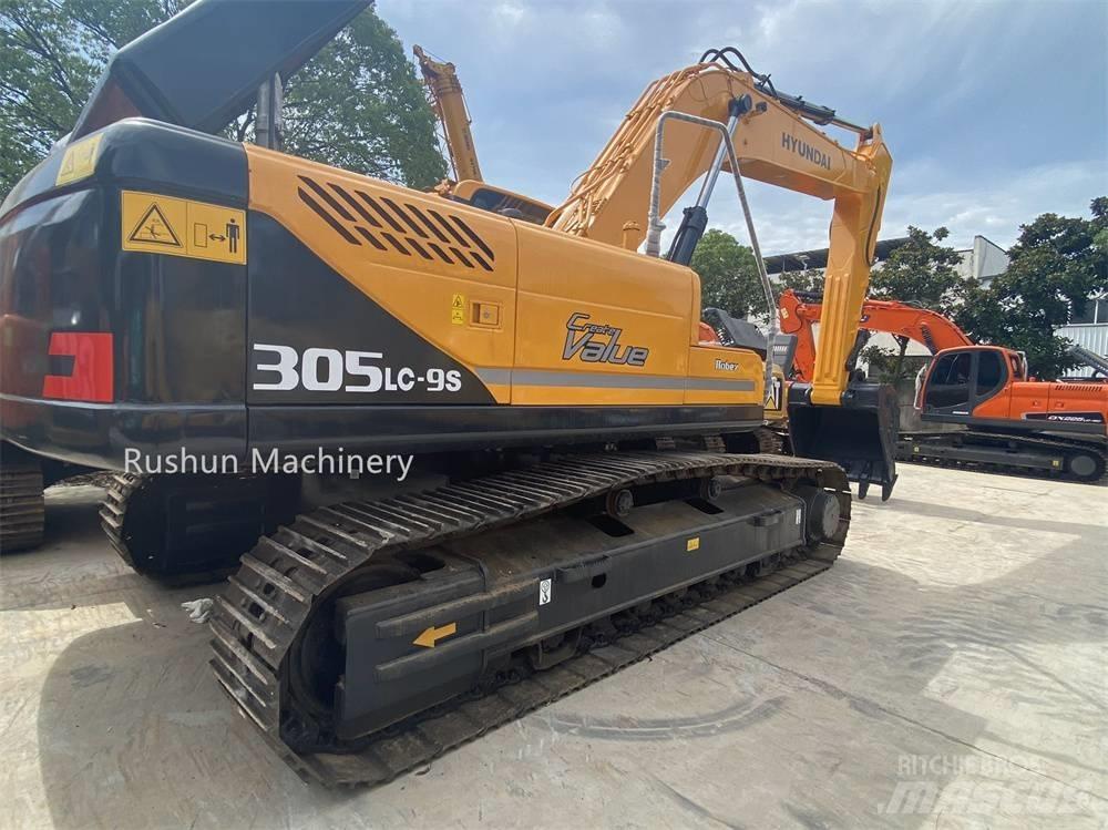 Hyundai R305LC-9S Pásová rýpadla