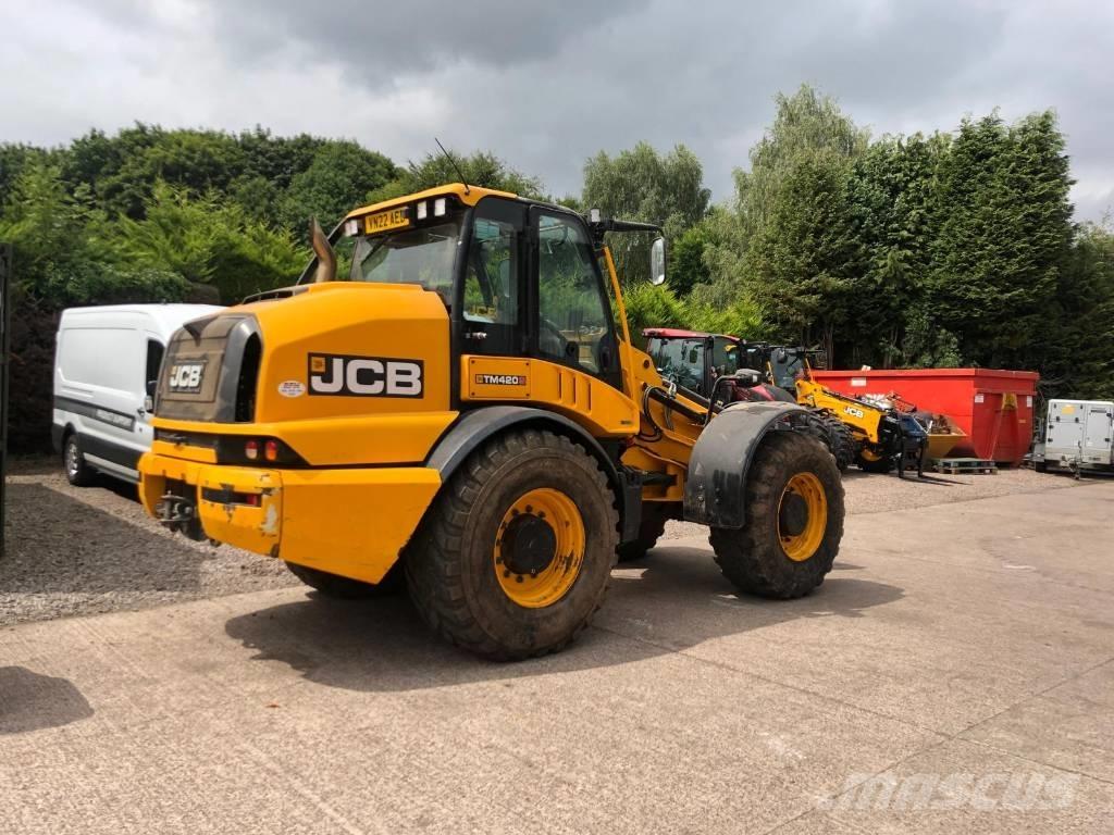 JCB TM420S Teleskopické nakladače pro zemědělství