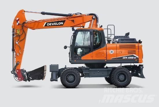 Doosan DX190W-7 Pásová rýpadla