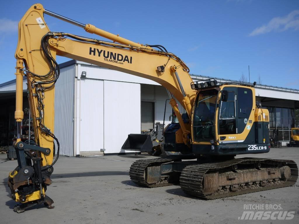 Hyundai R 235 LCR-9 Pásová rýpadla