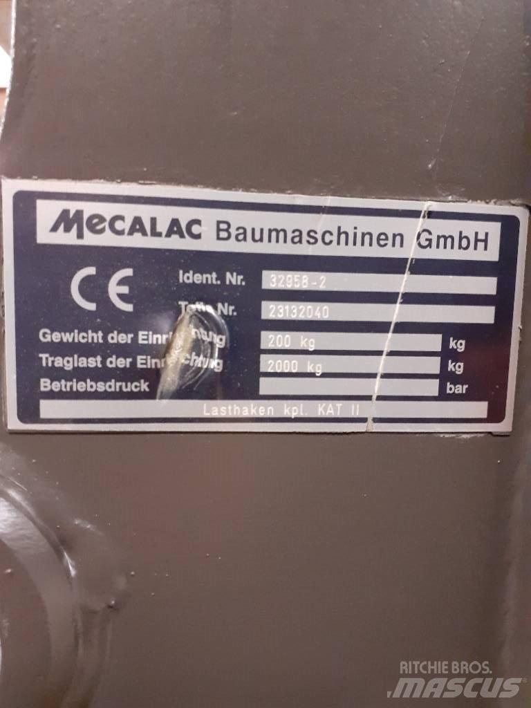 Mecalac Kranarm Ostatní komponenty