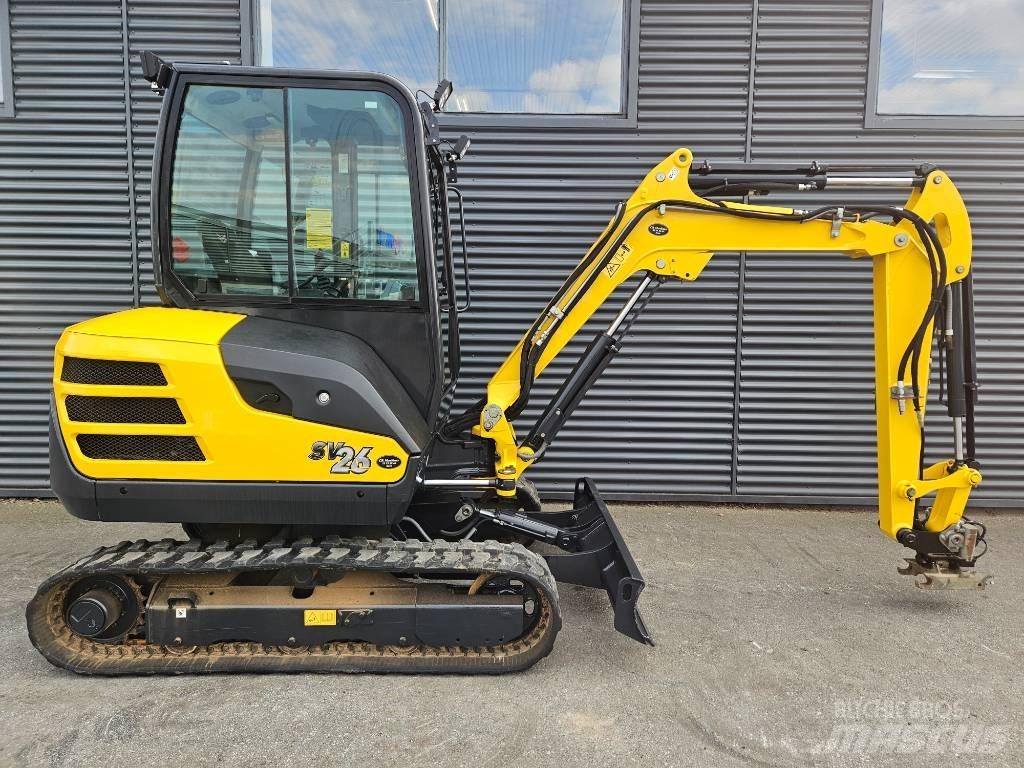 Yanmar sv26 Mini rýpadla < 7t