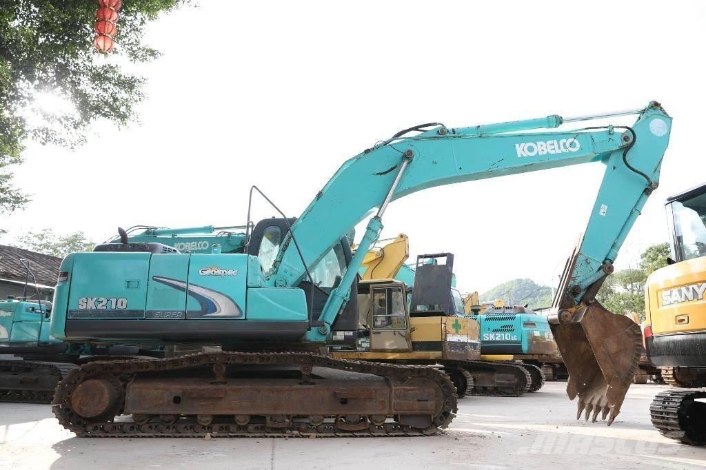 Kobelco SK 210-8 Pásová rýpadla